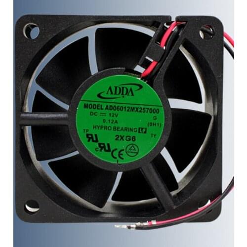 AD06012MX257000 6025 DC12V 0.12A 6CM fan 6 Month Warranty
