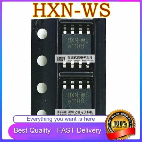 10Pcs/Lot New Original HXN-WS CONSTANT CURRENT CONSTANT Voltage CHARGING MANAGEMENT IC SOP-8