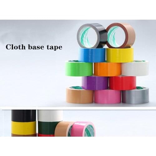 2 pcs/pcs /lot Various width 10 meters long color base fabric strong waterproof tape without trace of high viscosity carpet tape