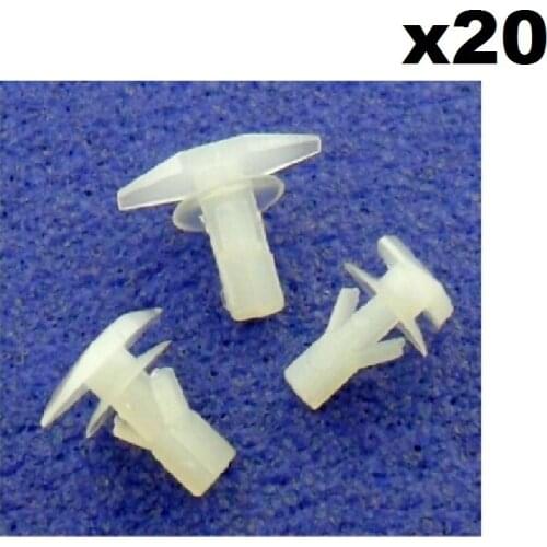 20x For Mazda Weatherstrip & Rubber Door Seal Gasket Clips / Fasteners