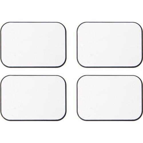 4Pcs Replacement Metal Rectangular Magnetic Plate Sticker For Phone Mount Holder