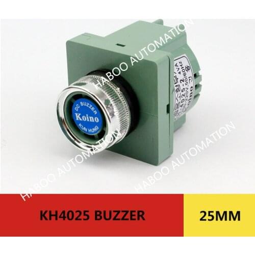 5pcs packing buzzer Koino 25mm KH-4025-2 fire alarm buzzer 12v 24V 220V