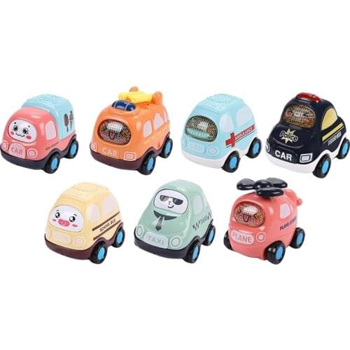 Toys Pull Back Vehicles Toddler Cars Toy Cars Toys KitFriction Powered Push and Go Vehicles 1-2 Year Optimal Gifts Toys