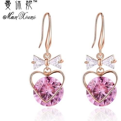 MANXIUNI Women's Gold Earrings