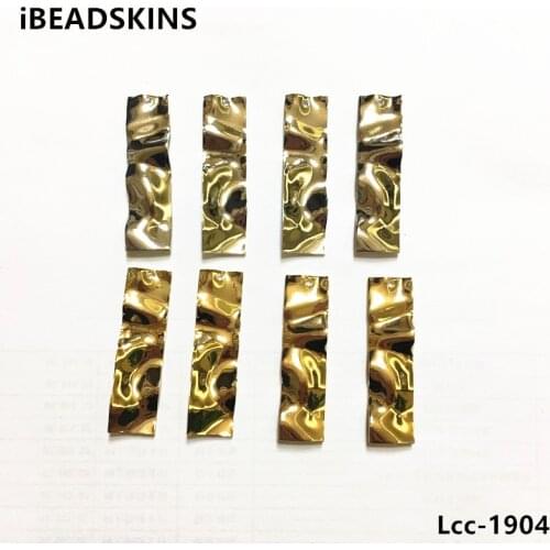 New arrival! 30x10mm 100pcs/lot Copper material geometric-shape charm for earring/jewelry DIY ( as shown)