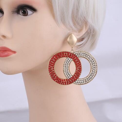 Oorbellen Boho New Big Earrings For Woman Brand Designer Ladies Jewelry Oorbellen Women Earrings New Year Gifts