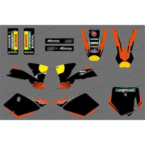 Bull rb logo Black &Orange Bull NEW GRAPHICS DECALS FOR KTM KTM50 SX50 SX 50CC 50 2002 2003 2004 2005 2006 2007 2008