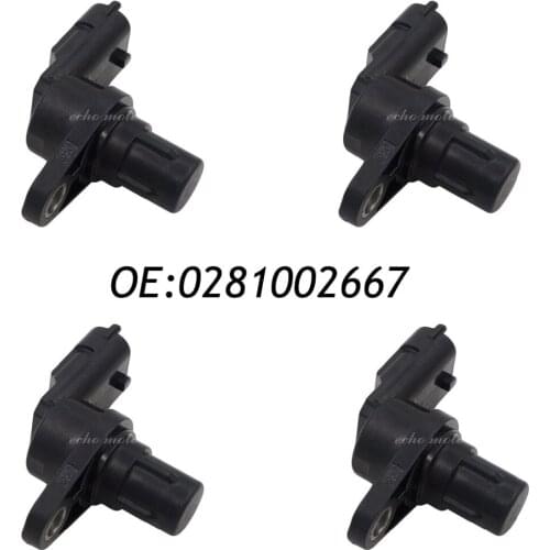New 4pcs 0281002667 Camshaft Position Sensor 0232103097 Fits For ALFA ROMEO FIAT JEEP LANCIA 0.9-1.6L 1998