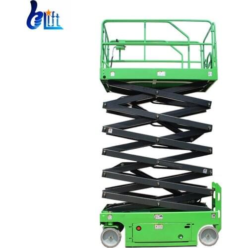 Wholesale 12m Load 300kg Mobile Electric Hydraulic Self Propelled Scissors Table Car Building Material Lift For Sale