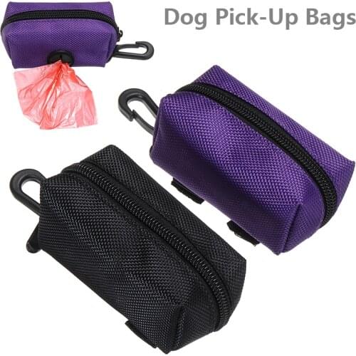 Dog Waste Bags Dispensers Portable Dog Poop Waste Bag Holder Outdoor Pets Supplies 9.5cm*5cm *5cm