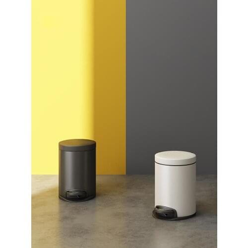 Nordic Luxury Bedroom Trash Can Cover Kitchen Minimalist Trash Can Living Room Nordic Rangement Cuisine Kitchen Storage BC50LJT