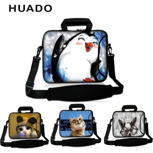 Cat laptop bag 15.6" 17" notebook bags for school computer sleeve 12" 14" case for xiaomi air 13.3/mac 15/lenovo/dell xp/asus/hp