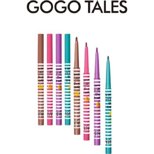 4 Colors Liquid Eyeliner Pencil Extremely fine Natural Long-lasting Waterproof Smooth Makeup Tools Colorful Women Eyes Cosmetic