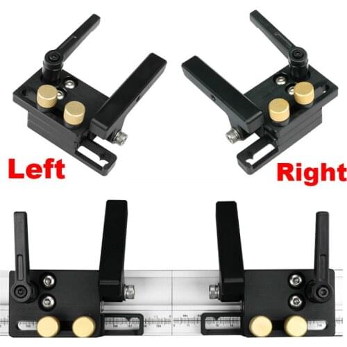 1Pc Aluminum Alloy Miter Track Stop for T-Slot T-Tracks Woodworking DIY Wood Working Tools