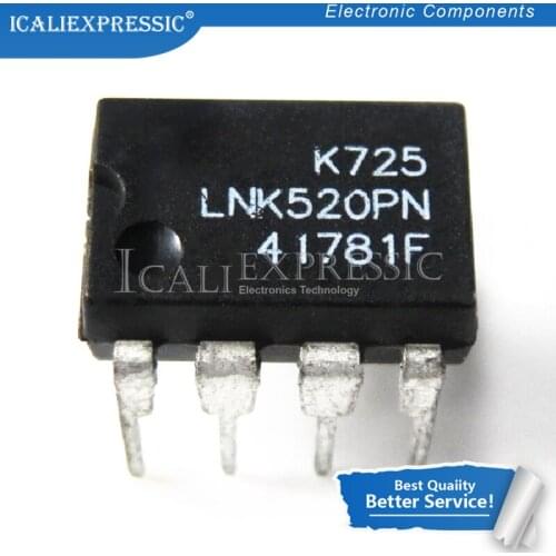 10PCS LNK520P LNK520PN LNK520 DIP-7 HENGXING In Stock