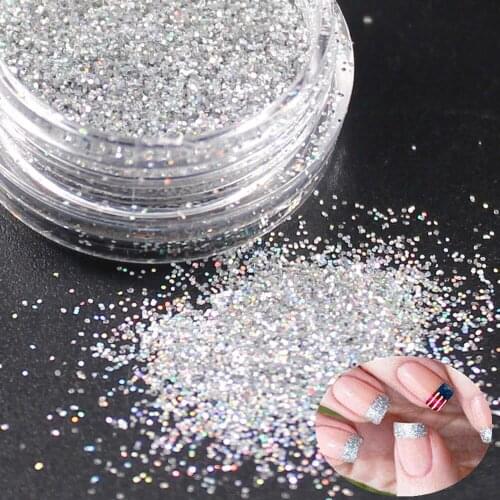 12 Colors Glitter Nail Art Dust Tool Kit Acrylic Gem Polish Nail Tools 3D Nail Art Decorations Nail Glitter Powder NR86 2019