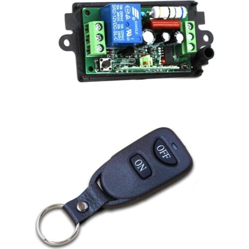 220V AC 10A Relay Receiver Transmitter Light Lamp LED Remote Control Switch Power Wireless ON OFF Key Switch Lock Unlock 315Mhz