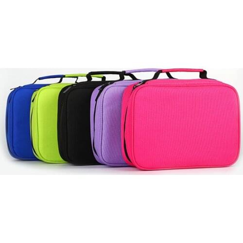 40 Holes Marker Pencil Case Big Art Pen Box for Girls Boys Back to School Pencilcase Large Removable Cartridge Bag Stationery