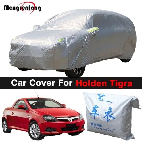 Outdoor Car Cover Auto Anti-UV Sun Shade Rain Snow Resistant Cover Dustproof For Holden Tigra