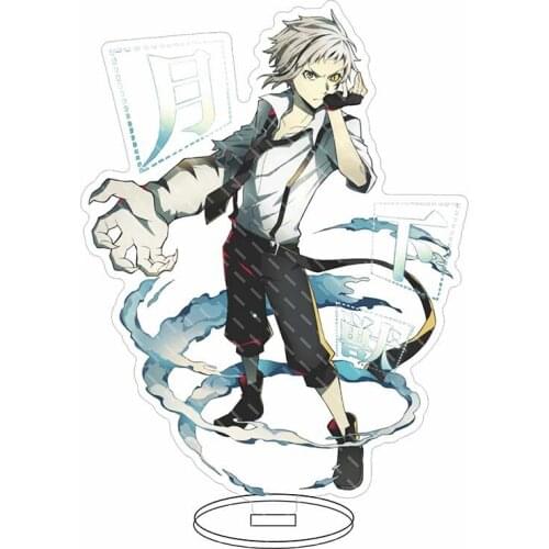 Bungo Stray Dogs Keychain Delicacy Workmanship Acrylic Stand Card Table Trinket Anime Accessories Cartoon Standing Sign