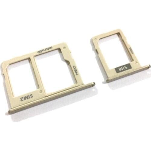 Sim Tray Holder For Samsung Galaxy J8 2018 J810 J810F SIM Card Tray Slot Holder Adapter Socket Repair Parts