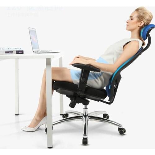 Ergonomic Computer Chair Home Swivel Chair Boss Seat Thicken Cushion Comfortable Reclinable Office Chair Sync Back Function