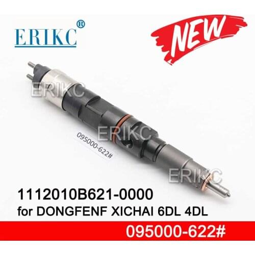 095000-6221 Common Rail Injector Assy 095000-6222 Diesel Sprayer Nozzle 1112010B621-0000 For DENSO 6220 DONGFENF XICHAI 6DL 4DL