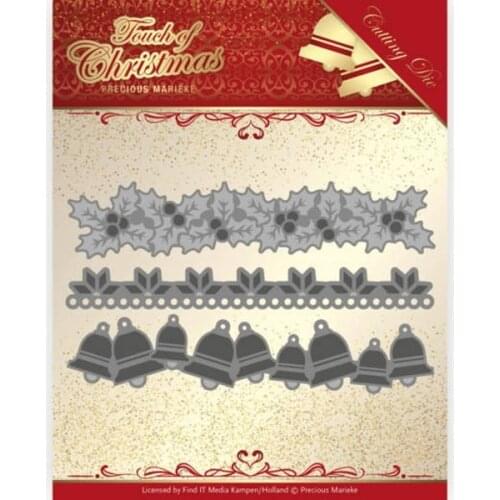 AliliArts Metal Cutting Dies Bells Border diy Scrapbooking Photo Album Decorative Embossing PaperCard Crafts Die 2020
