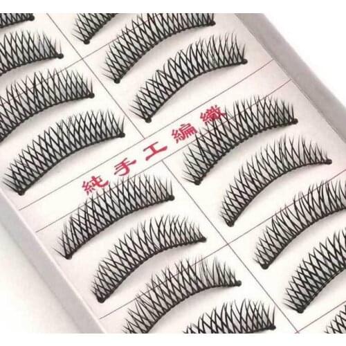 GOOD Natural Net TPYE crisscross DIY false eyelashes as handmade lashes fake eyelashes artificial eyelashe for Eye beauty makeup