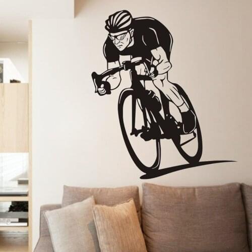 Bike Wall Art Decal Sticker Mural Home Decoration Sport Bike Wall Decals For Living Room Children Boys Rooms