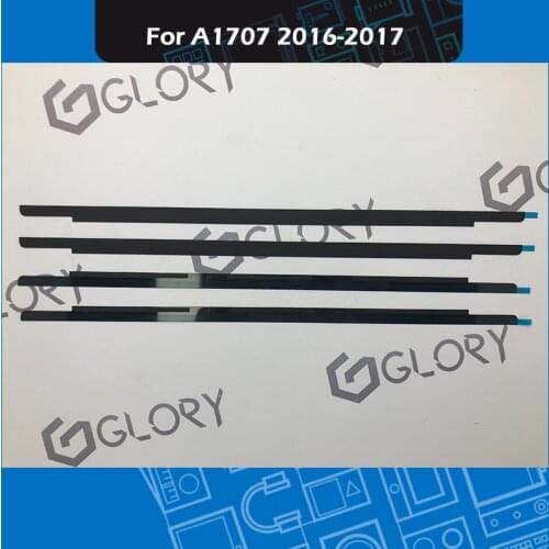 Original A1707 LCD Bezel Display Cover with Logo Stickers Adhesive Tape For Macbook Pro Retina 15'' A1707 Glass Cover 2016 2017