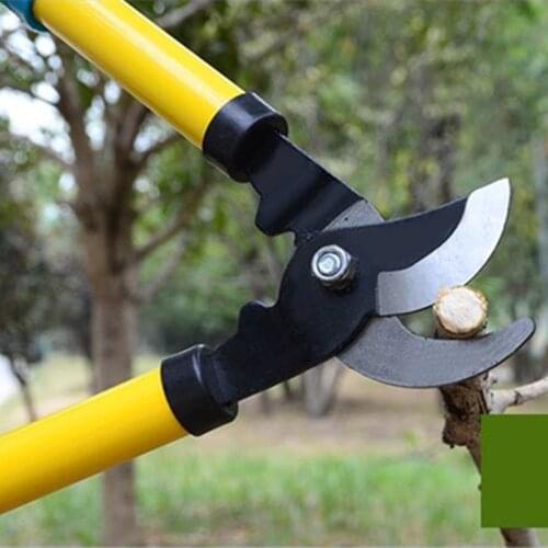 High Carbon Steel Sharp gardening pruning shears scissor Long handle bonsai tree branch shears for garden tools