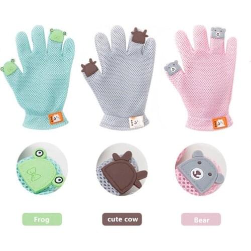 Cat gloves, cats to float hair pet hair removal brush dog bath massage comb silicone hair removal pet supplies pet bath brush