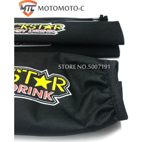 Front Fork Protector Rear Shock Absorber Guard Wrap Cover For CRF YZF KTM KLX Dirt Bike Motorcycle ATV Quad Motocross