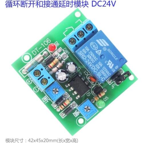 Cycle Time Switch Cycle Time Switch Cycle Time Relay Pulse Width Modulation Break Cycle (cyclic Time Delay Module 24V)
