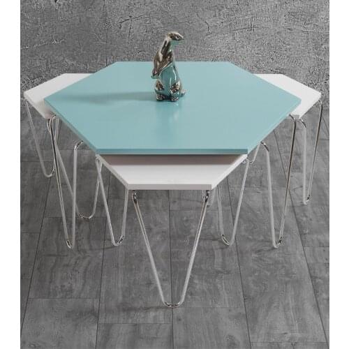 Modern Pyramid Medium coffee table-Zigon coffee table (Set Suit) coffee tables table basse furniture living room table