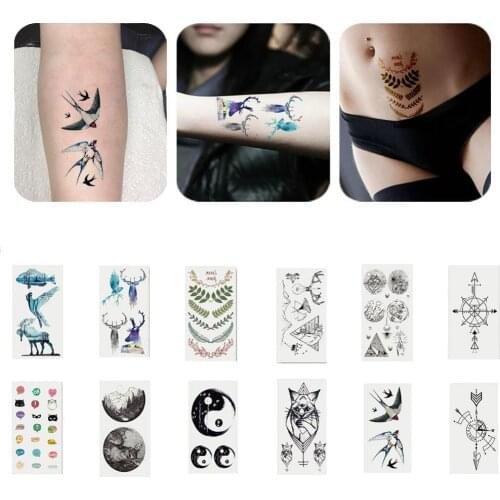 Cat Tattoo Stickers Cute Art Festival Body Jewelry Cheap Things Cool Stuff Fashion Makeup For Her