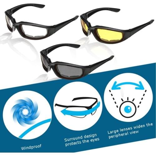 Vieruodis Motorcycle Glasses