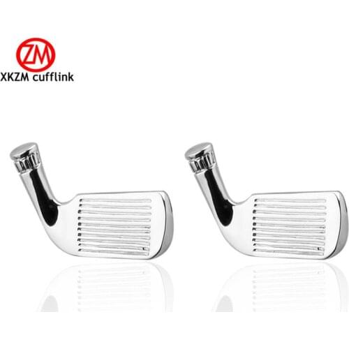 XKZM Cufflinks Golf Club sports Cuff Links for Mens Gifts Dad Cuff Buttons Wedding Favors For Fathers Day