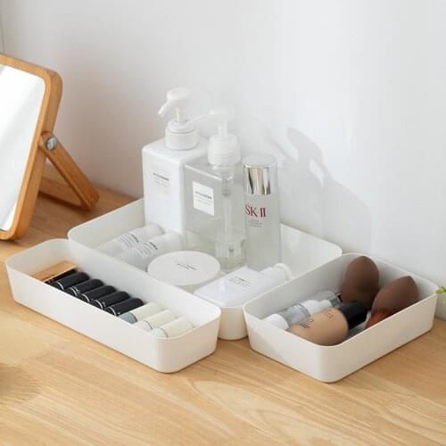 WORTHBUY Storage Drawers Plastic Storage Organizer Drawers For Makeup Clothes Tableware Organizer Box Kitchen Desktop Organizer