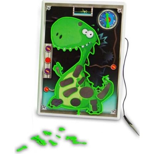 Funny Multiplayer Board Electric Crazy Dinosaur Game Party Casual Puzzle Toys