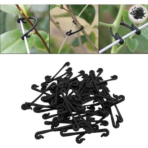 200x 6cm Vines Fastener Clips Buckle Grape Tomato Vine Clips