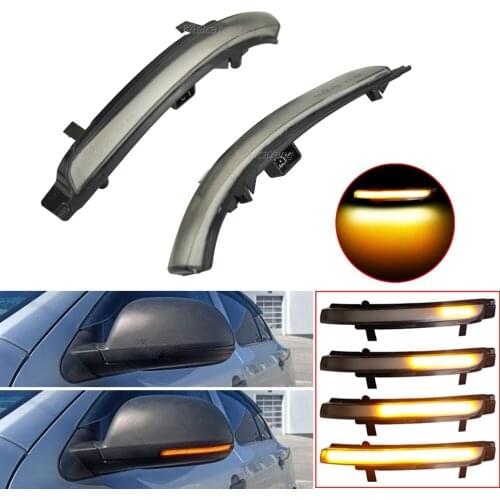 For Skoda Octavia MK2 1Z3 1Z5 2009-2013 Superb MK2 3T4 3T5 2008-2014 Dynamic Blinker Indicator Mirror Turn Light Signal