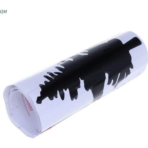 For SUV RV Camper Offroad 1pc 100cm Black/White Tree Mountain Car Decor PET Reflective Forest Car Sticker Decal 13MF