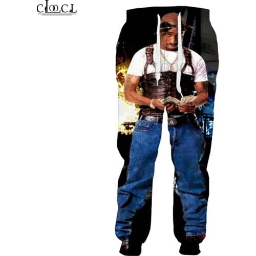 HX Rapper Amaru Shakur 2pac Tupac Trousers Men Women Sweatpants 3D Print Jogging Fashion Casual Pants Sweatpants Drop Shipping