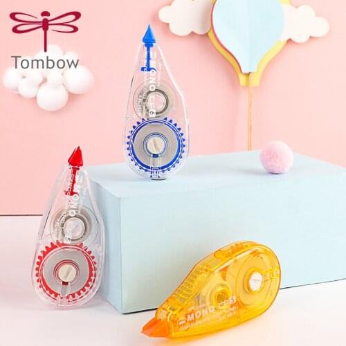3pcs Tombow MONO Kawaii Correction Tape CT-CF5 /6 Mini Large Capacity 8m Not Easy To Break Students Altered Tape School Supplies