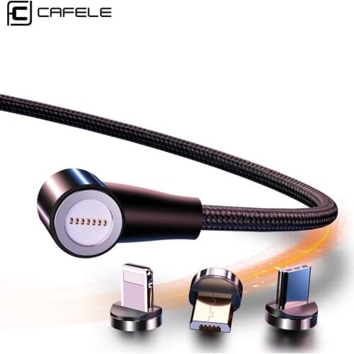 Cafele 3A Type C Magnetic USB C Fast Charging Cable Data Sync Cable type C Micro USB Cable For iPhone Samsung Xiaomi Huawei