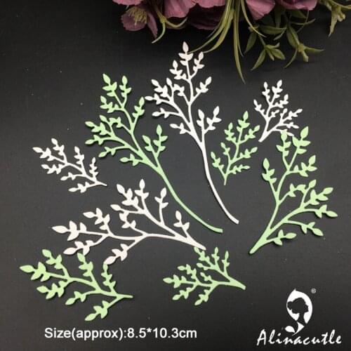 Metal Cutting Die Cut 5pc Tree Branch Scrapbooking Paper craft album Handmade Card Stencil Cutter Punch Art Dies Alinacutle