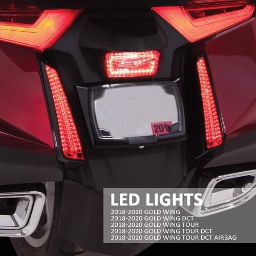 NEW 2018 2019 2020 2021For HONDA Gold Wing 1800 F6B GL1800 Motorcycle Turn Signal LED Filler Panel Lights Decorative Lamp