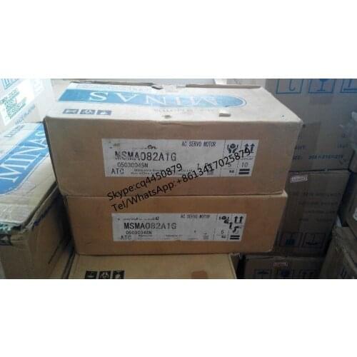 MSMA082A1G NEW&ORIGINAL MSMA082A1G AC SERVO MOTOR MSMA082A1G